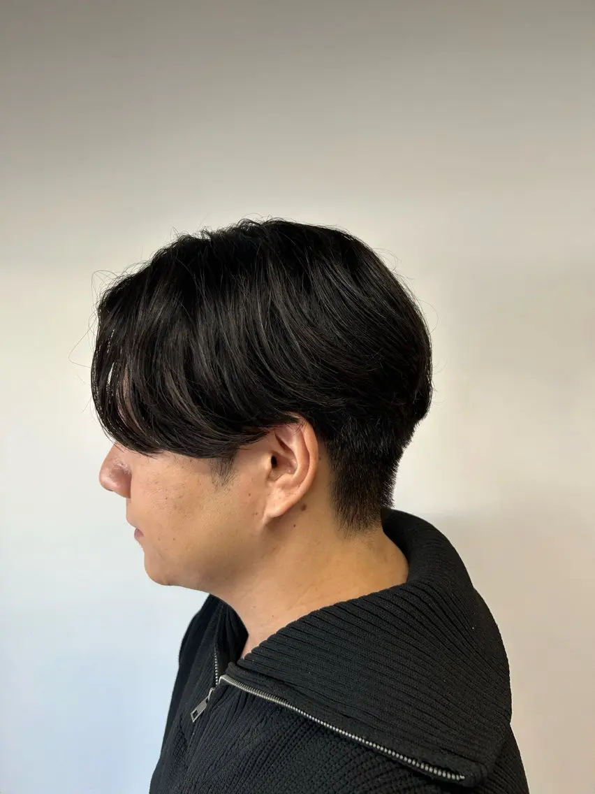 ミディアム メンズ 相澤 拳のヘアスタイル