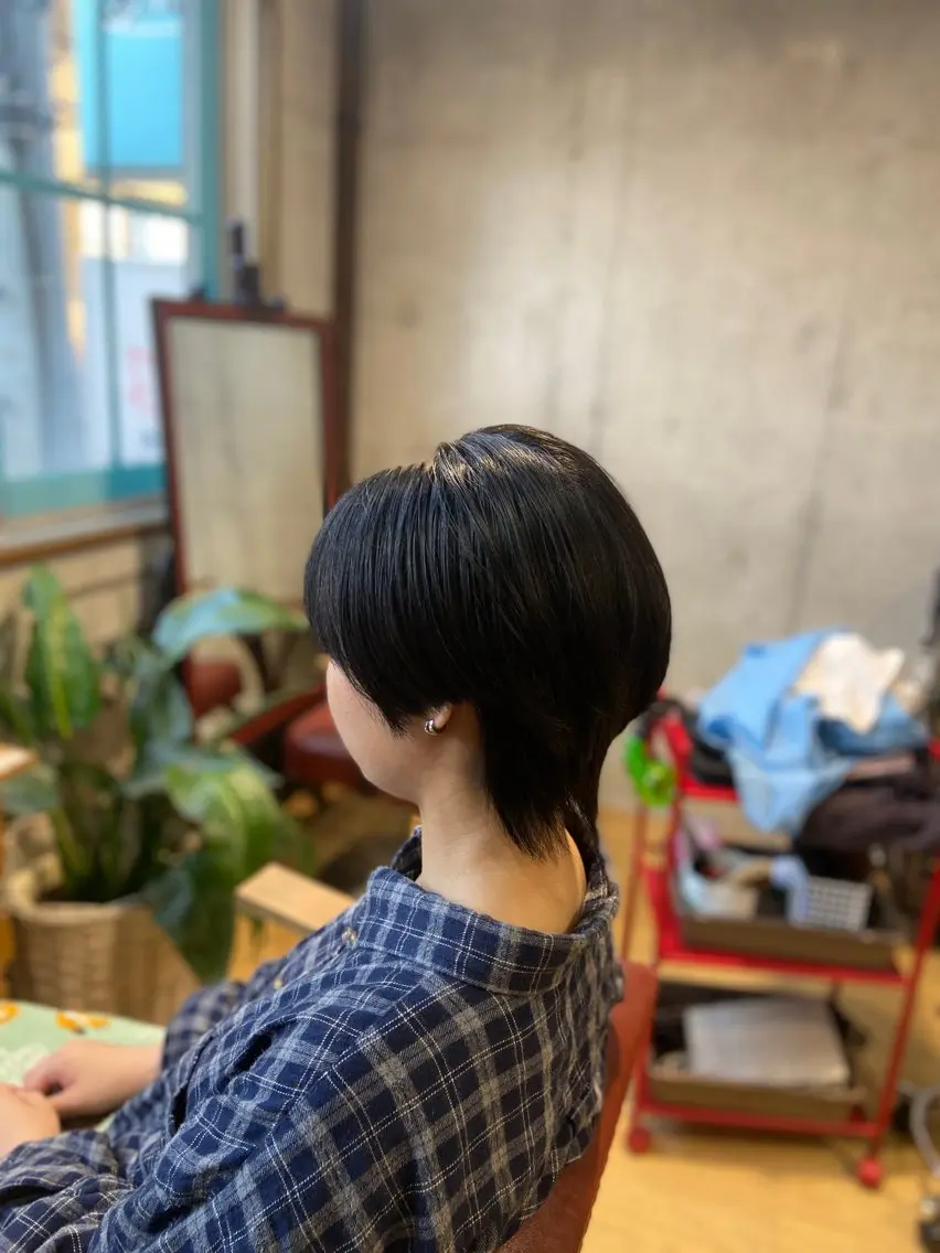 ショート くびれヘア ショートヘア カット 西内 亮太のヘアスタイル