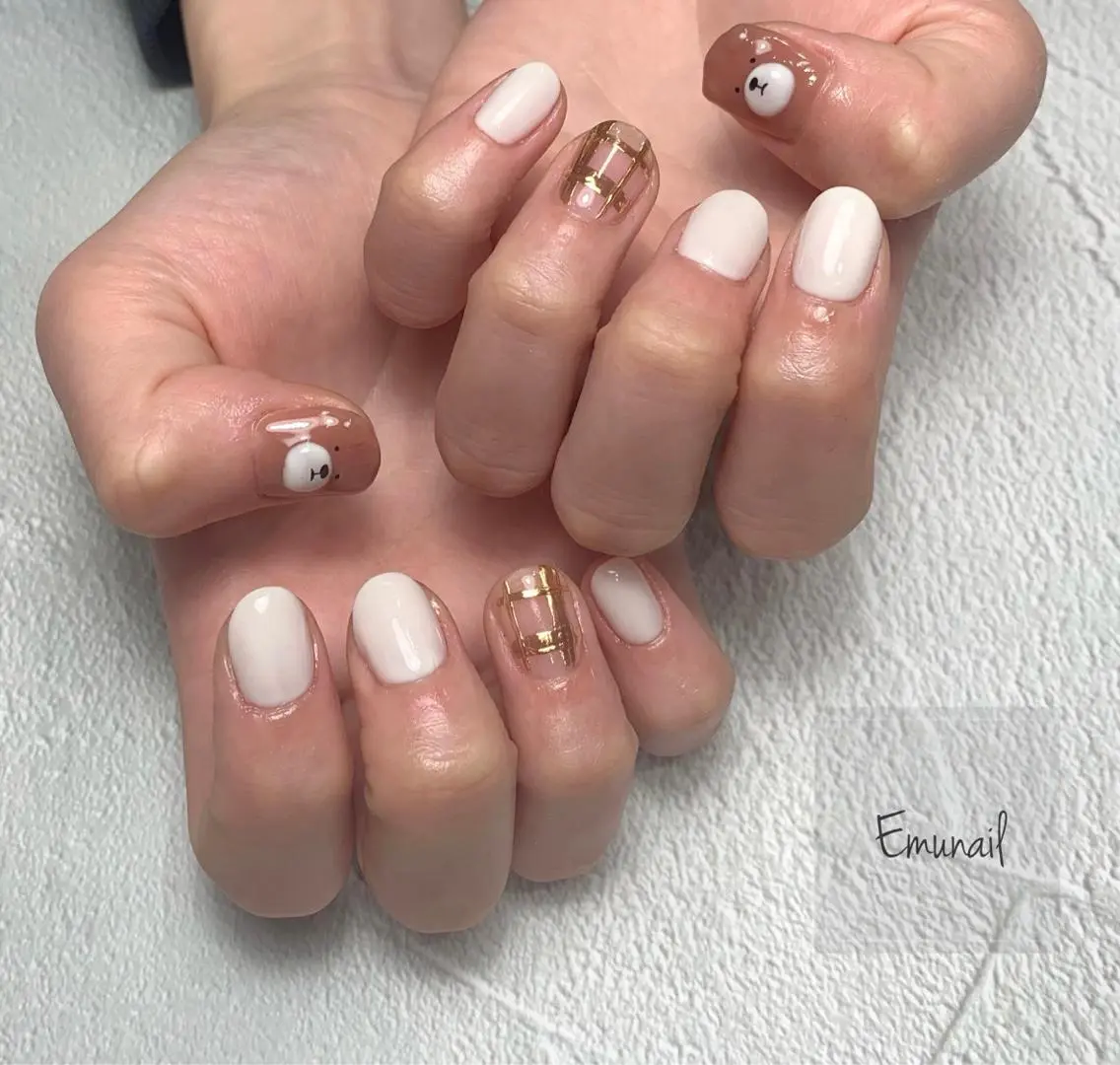 ネイル ハンドネイル Emu Nailのネイルデザイン