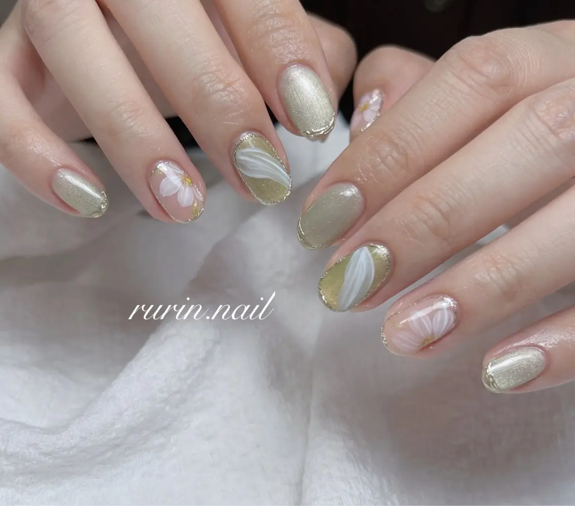 ネイル ハンドネイル ルリン サロン💅のネイルデザイン