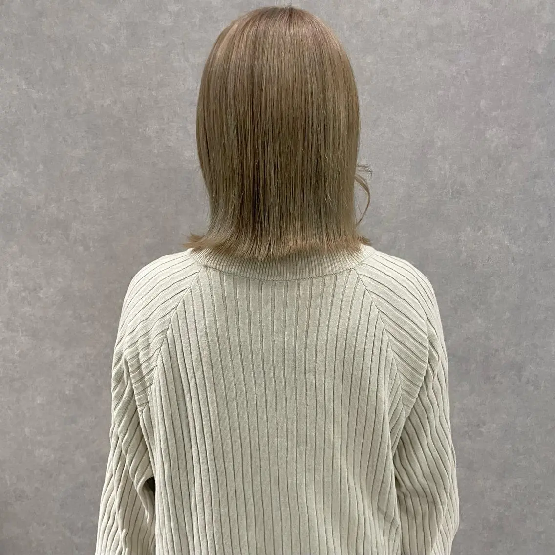 ミディアム カラー はちすか るかのヘアスタイル