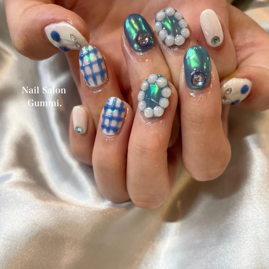 ネイル 韓国ネイル Nail Salon Gummi.のネイルデザイン