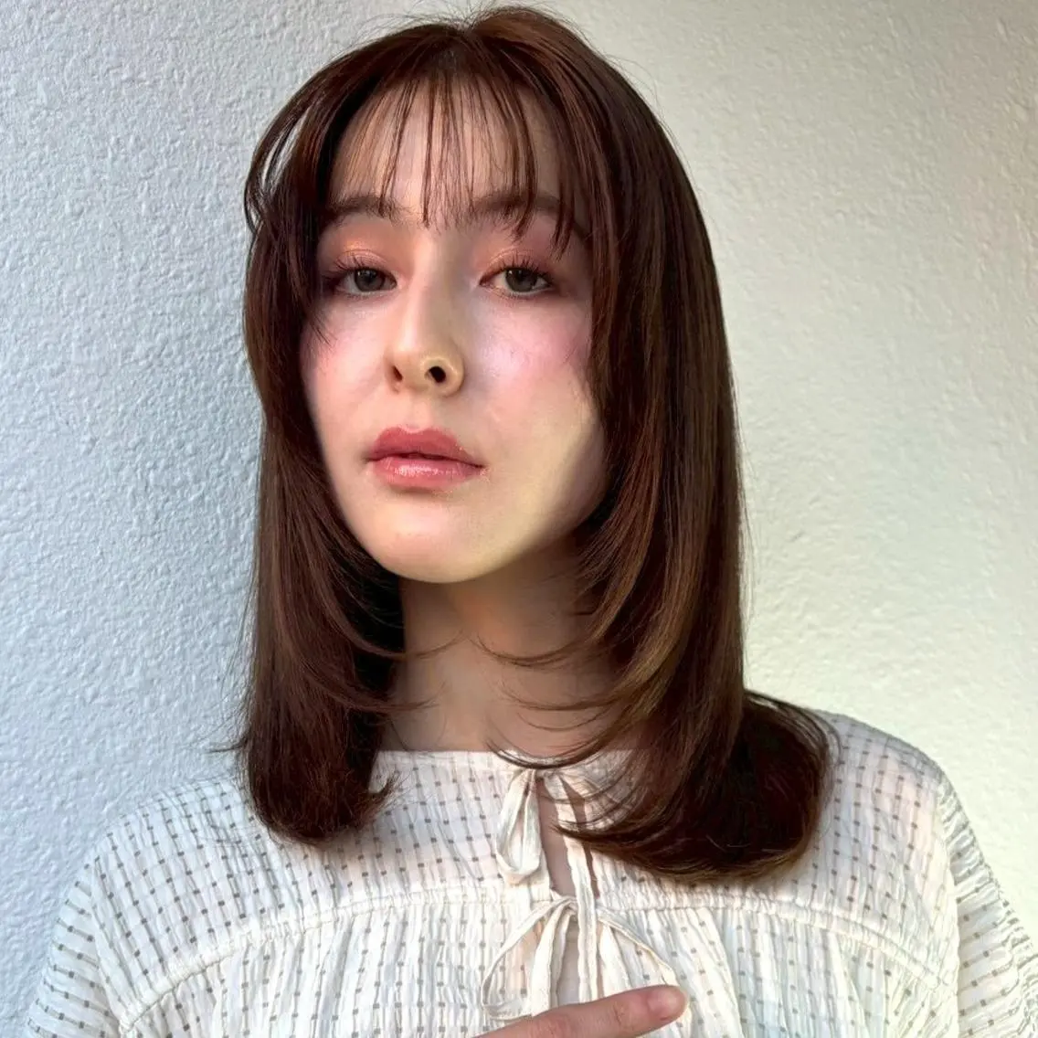 🤎艶/潤い🤎 似合わせカット+ヒアルロン酸カラー+選べるトリートメント(レイヤーカットOK👌)の写真