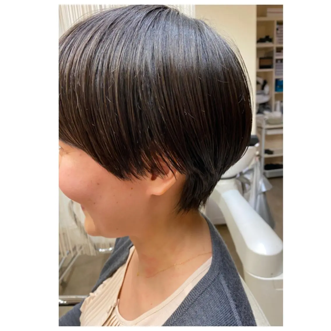 ショート 似合わせカット ショートヘア 岩間 香純のヘアスタイル