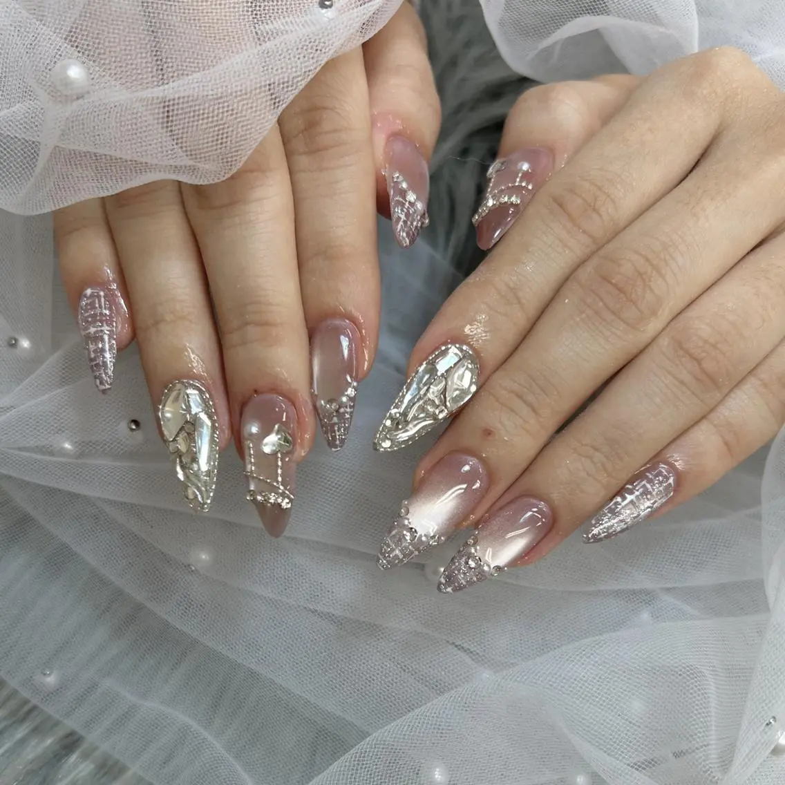 全員オフ込み🖤長さだし10本 + 持ち込みデザイン100分の写真