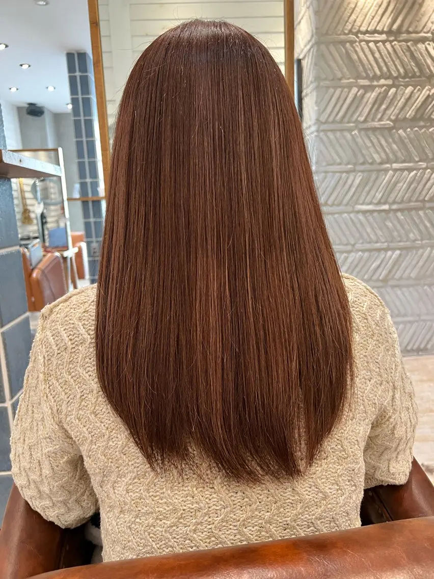 セミロング Cocosia 山口のヘアスタイル