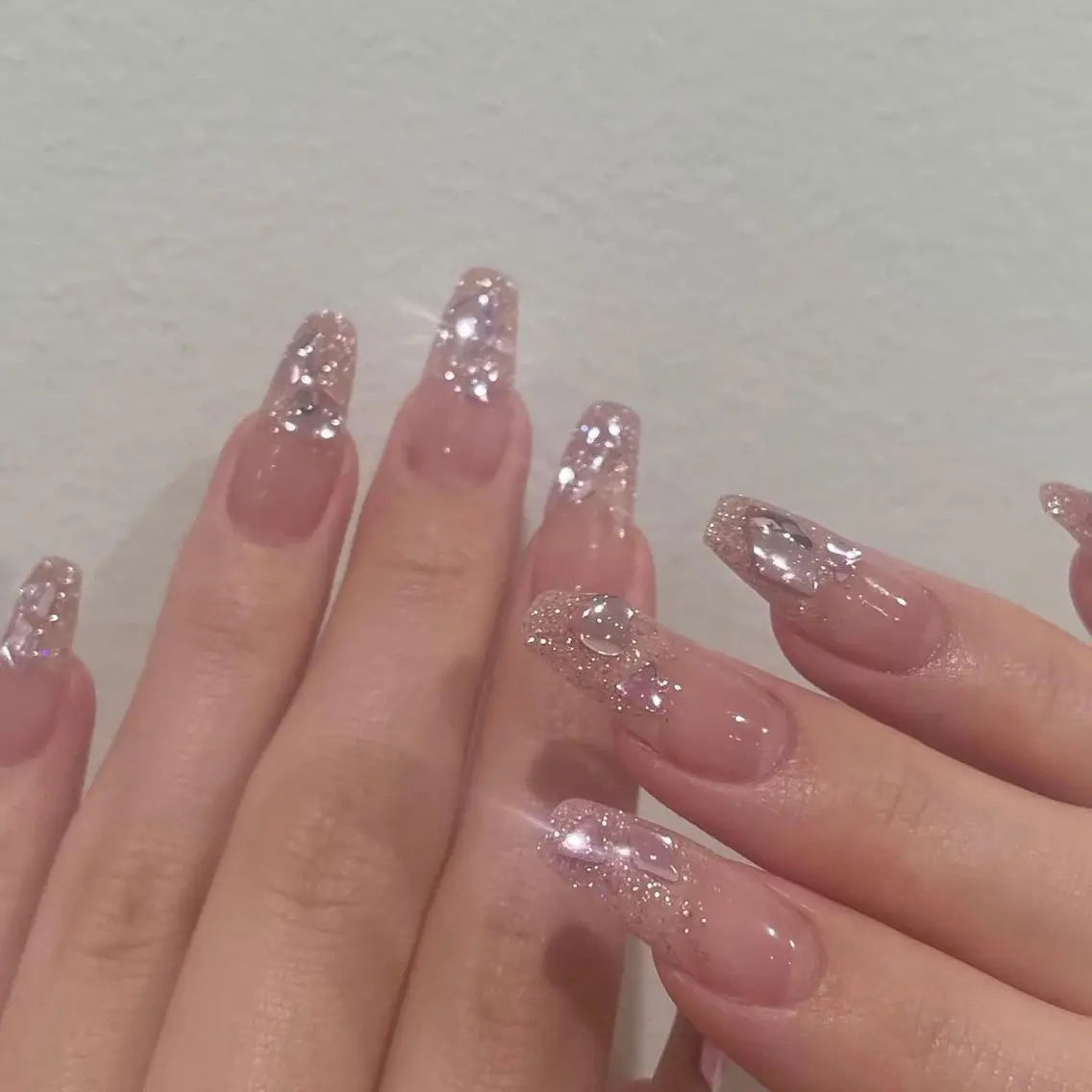ネイル ハンドネイル 韓国 シンプル ちゅるん myunaのネイルデザイン