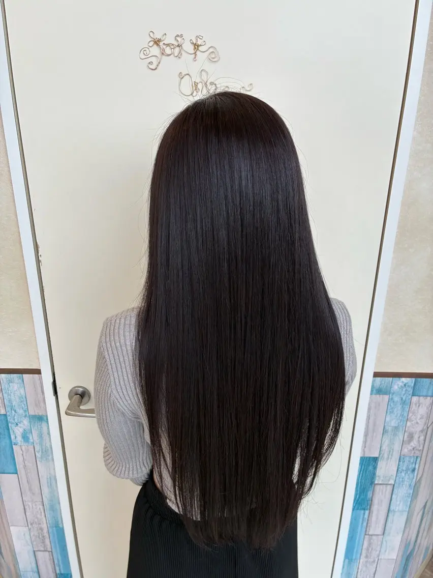 ロング カラー ヘアカラー 齋藤 多美のヘアスタイル