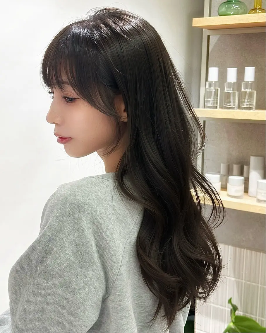 ロング カラー カット ヘアカラー 貴方以上に貴方の髪を 想う🌕野口昴夢のヘアスタイル