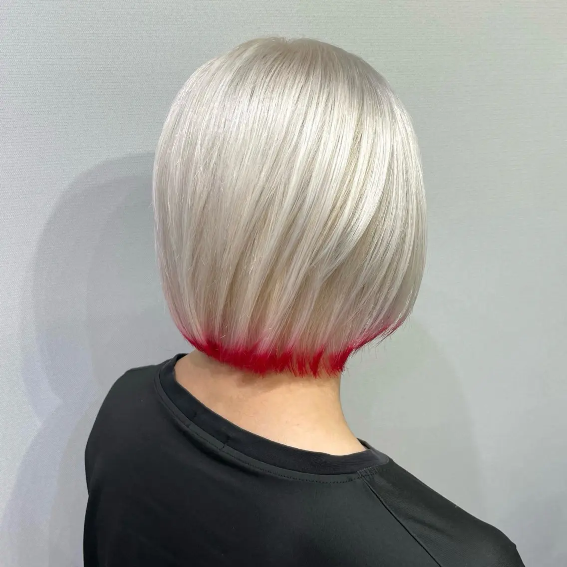 ショート カラー ヘアカラー 💍ダメージ最小限 ブリーチ/ちさと💍のヘアスタイル