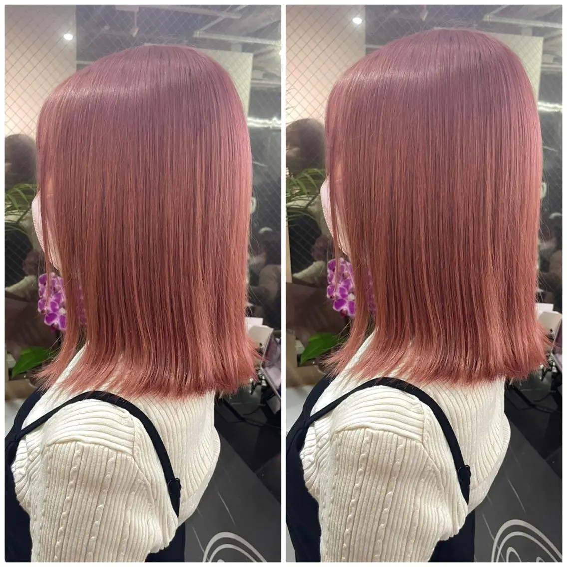 ミディアム ヘアカラー トリートメント 🦋プルエクステ ARISA🦋のヘアスタイル