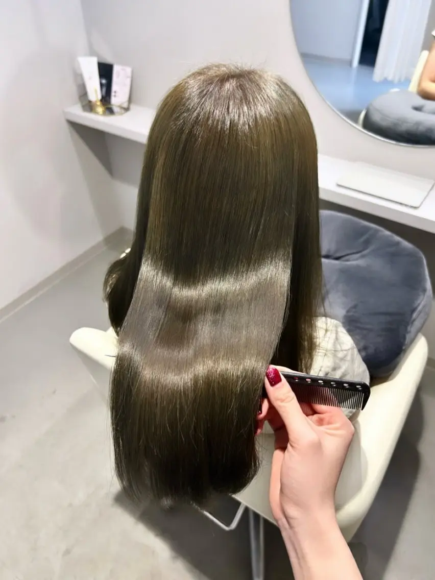 ロング カラー ヘアカラー ヘッドスパ ❤︎RELACE 千葉 恋華❤︎のヘアスタイル