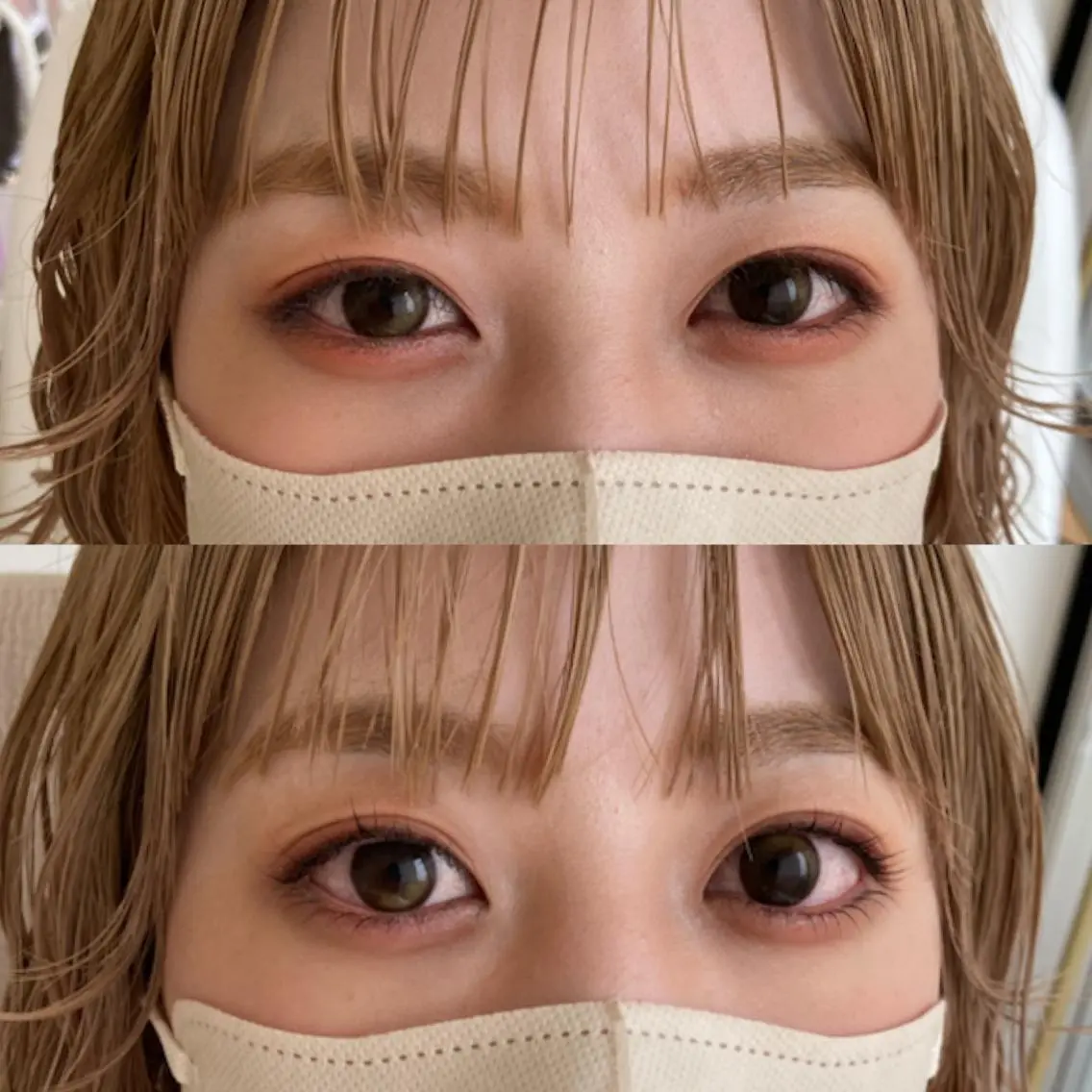 ショート パーマ ヘアアレンジ キッズ ネイル マツエク・マツパ アイブロウ 下まつげエクステ 一重×まつ毛パーマ 𓊆ᶠᵉᵉʸ𓊇 ᶜᴴᴵᴴᴬᴿᵁのマツエク・マツパデザイン