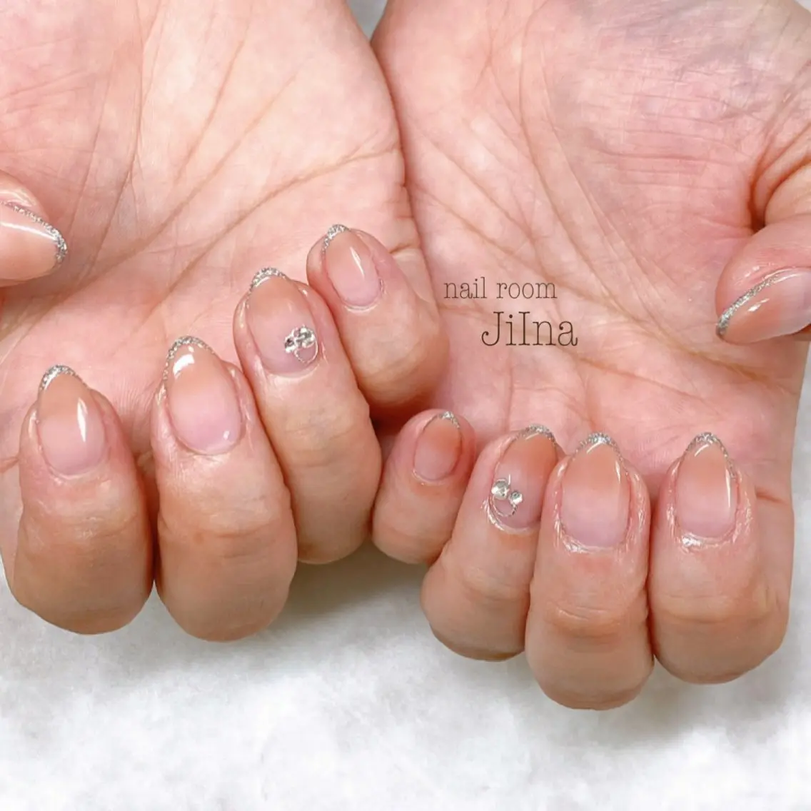 ネイル ラメ(グリッター) JiIna nailのネイルデザイン