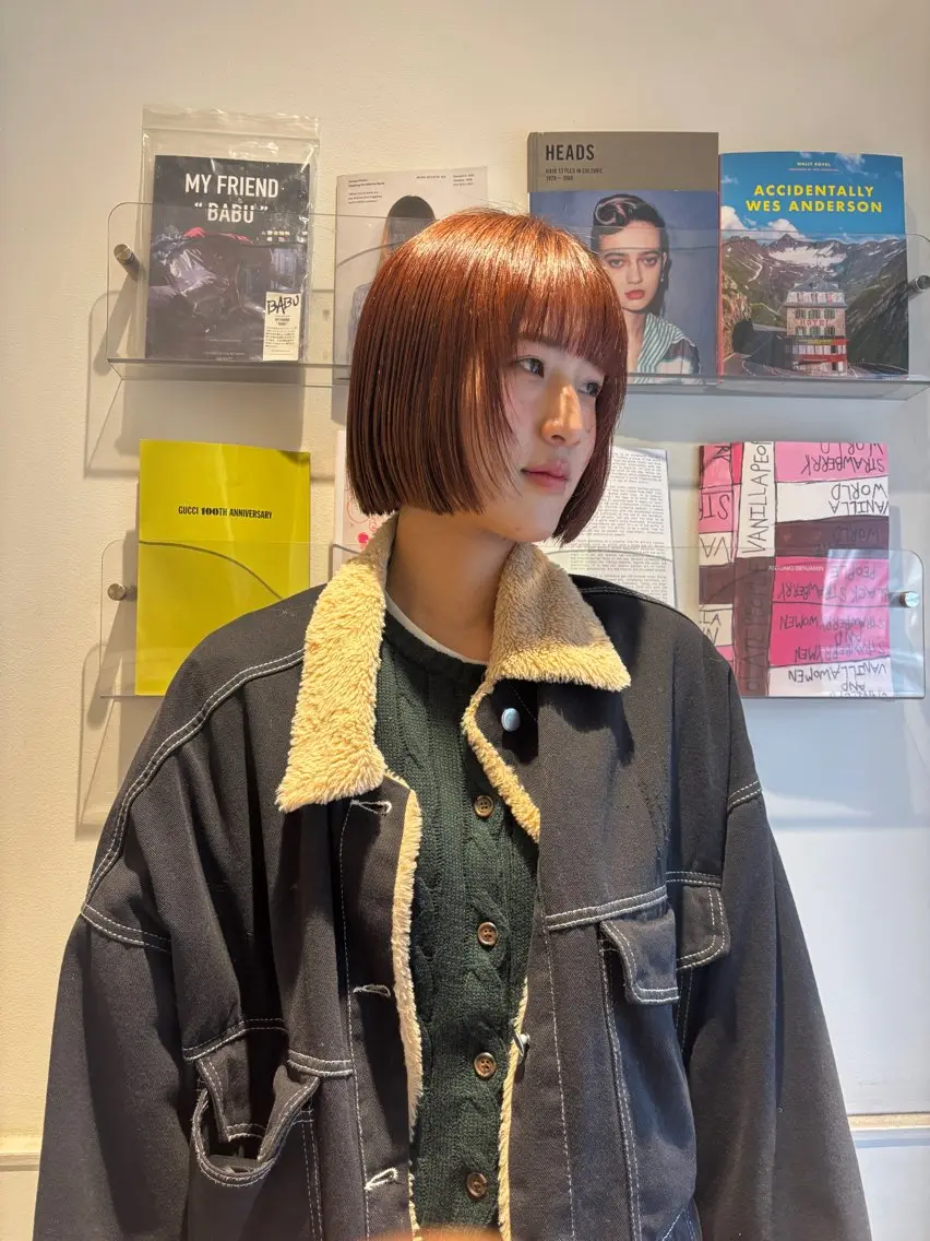 ダブルカラー🩵(ブリーチなし)！明るくしたい方や初めてのカラーにもおすすめの写真