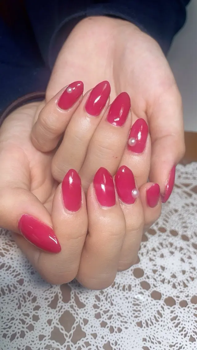 ネイル ピンク Fen Nail熱田 ・Mayukoのネイルデザイン