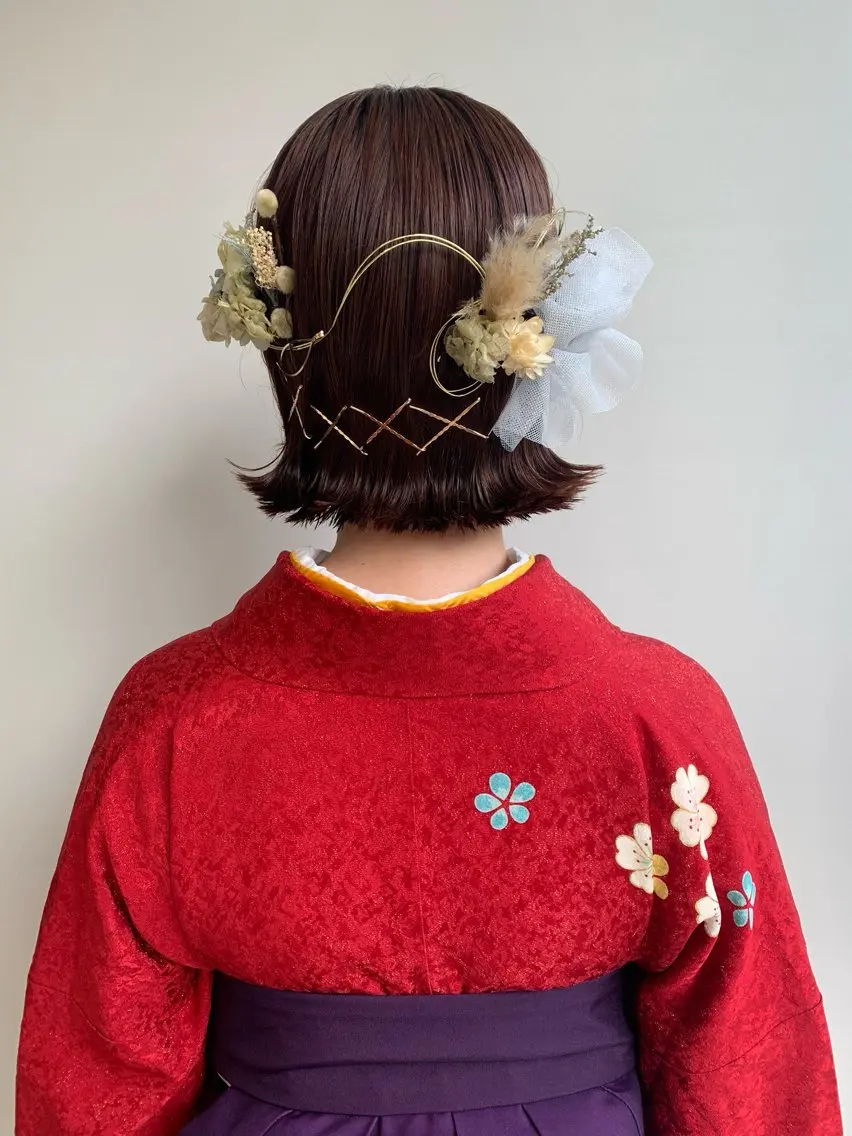 ヘアアレンジ ヘアセット 似合わせ⌇お洒落 カット⌇平野あみのヘアスタイル