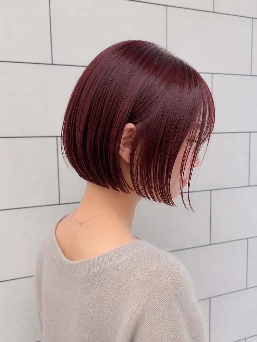 ショート カラー 🍒暖色ボブ/パーマ /りゅうき🍒のヘアスタイル