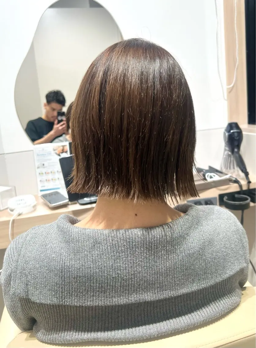 ショート カット ヘアカラー ヘッドスパ ヘッドスパ/縮毛矯正 /横山陸人のヘアスタイル