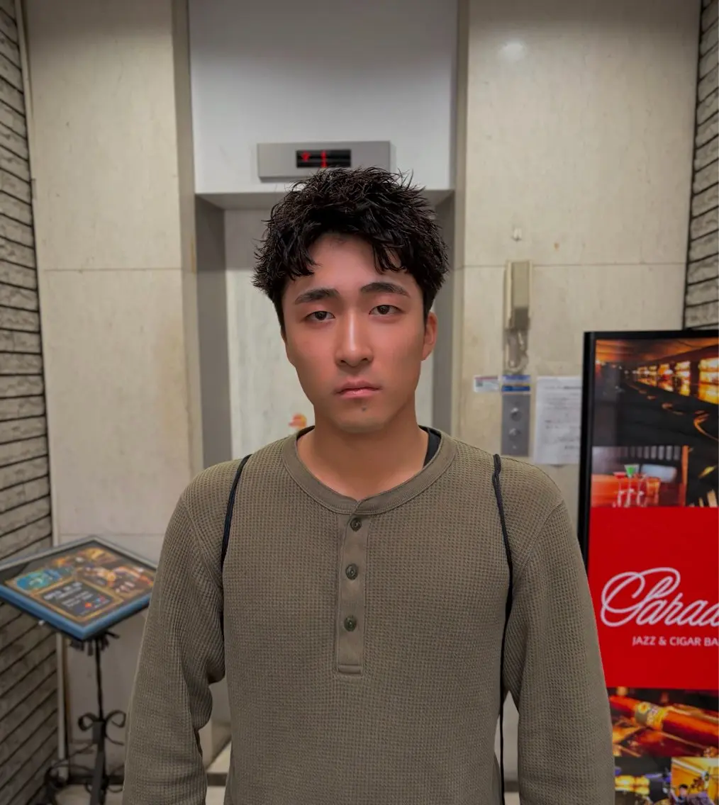 パーマ メンズ メンズパーマ カット パーマ UMM daichi メンズパーマのヘアスタイル