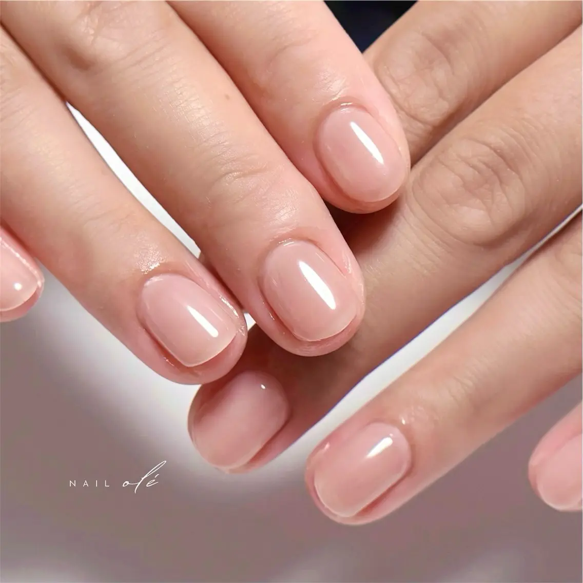 ネイル オフィスネイル ワンカラーネイル シンプルネイル ハンドネイル NAIL oleのネイルデザイン