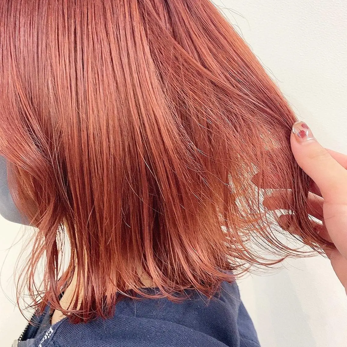 セミロング カラー パーマ ✨艶髪✨ 奈須晴香のヘアスタイル