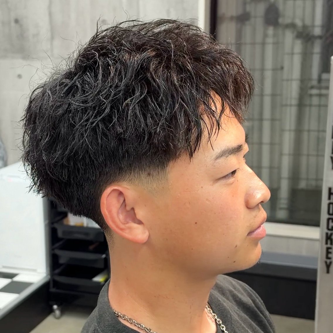 ショート パーマ メンズ メンズサロン👨 カットパーマ特化涼太のヘアスタイル