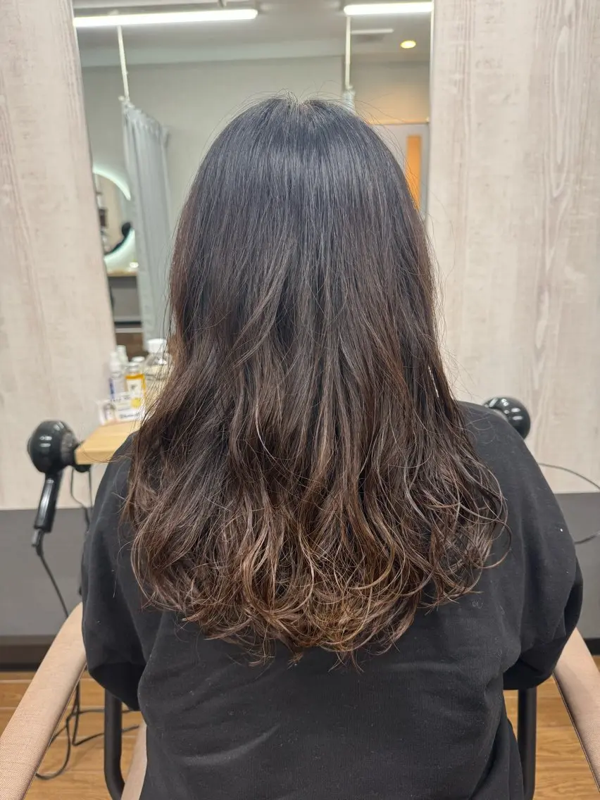 ロング カラー カット ヘアカラー トリートメント TELA HAIR 幕張本郷店 千尋のヘアスタイル