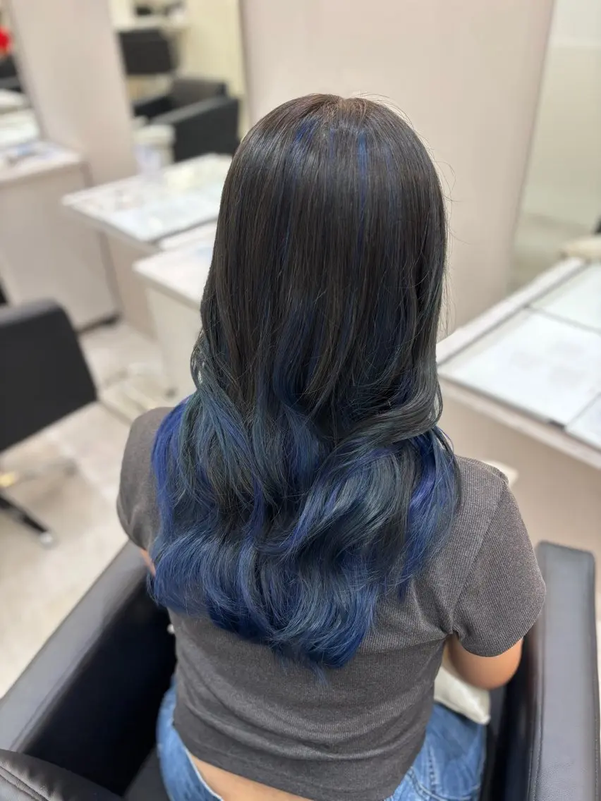 ロング カラー 🦋TheEct Lien小川琉華🦋のヘアスタイル
