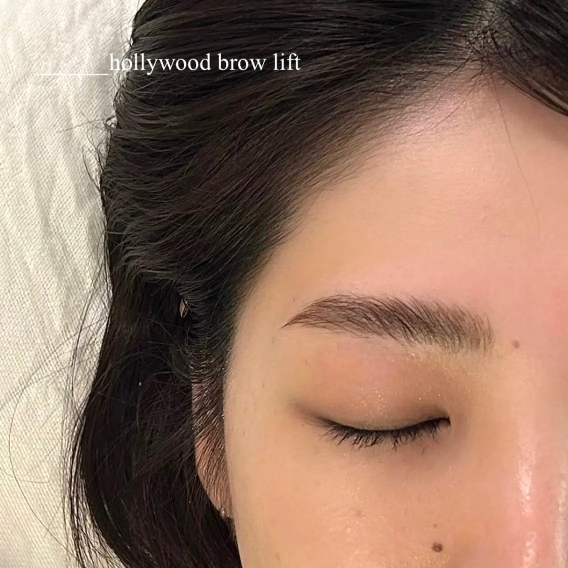 アイブロウ ハリウッドブロウリフト 吉祥寺kasumi 🌛eye/browのマツエク・マツパデザイン
