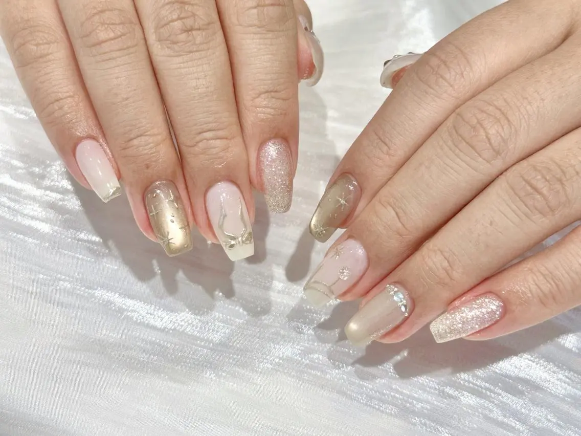 ネイル 持ち込み CHERIRNAIL ブンのネイルデザイン