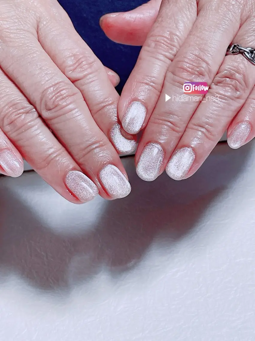 ネイル マグネットネイル ハンドネイル NailSalon ひだまりのネイルデザイン