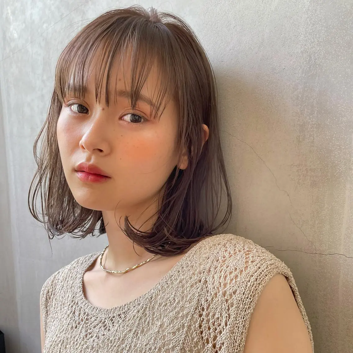 透明感ヘアカラー＋メンテナンスカット＋最新最高級トリートメントの写真