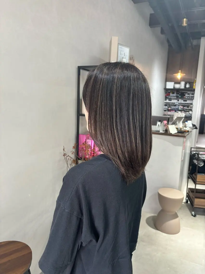 ロング カラー ヘアカラー 🐼 こゆきのヘアスタイル