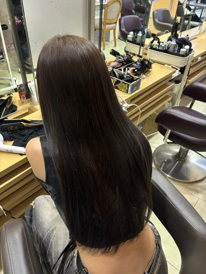 ロング ヘアカラー Kairi💕🫧 透明感カラーのヘアスタイル