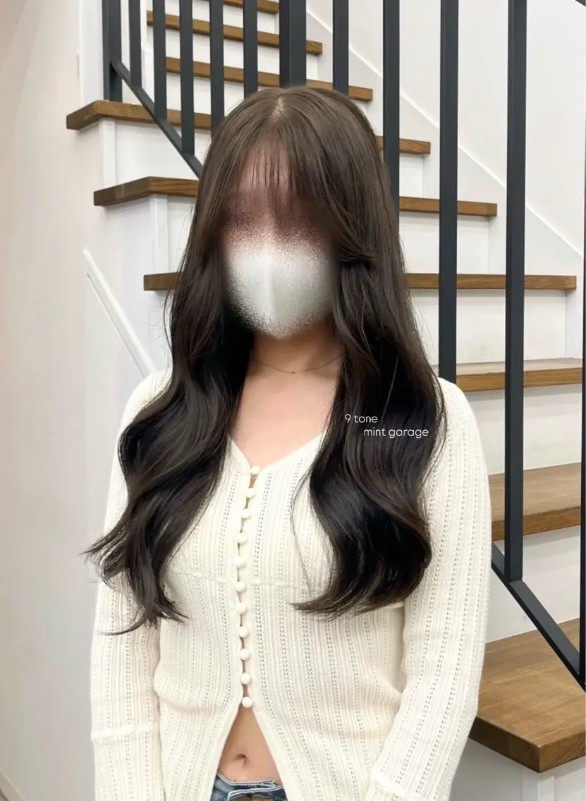 カラー グレージュ ミント ヘアカラー 宇都宮美容室 ⠀/  chieのヘアスタイル