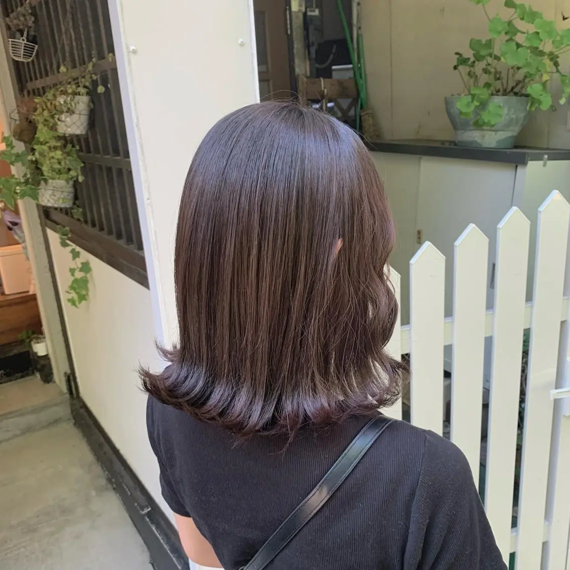 ミディアム カット ヘアカラー トリートメント little 小濱彰太のヘアスタイル