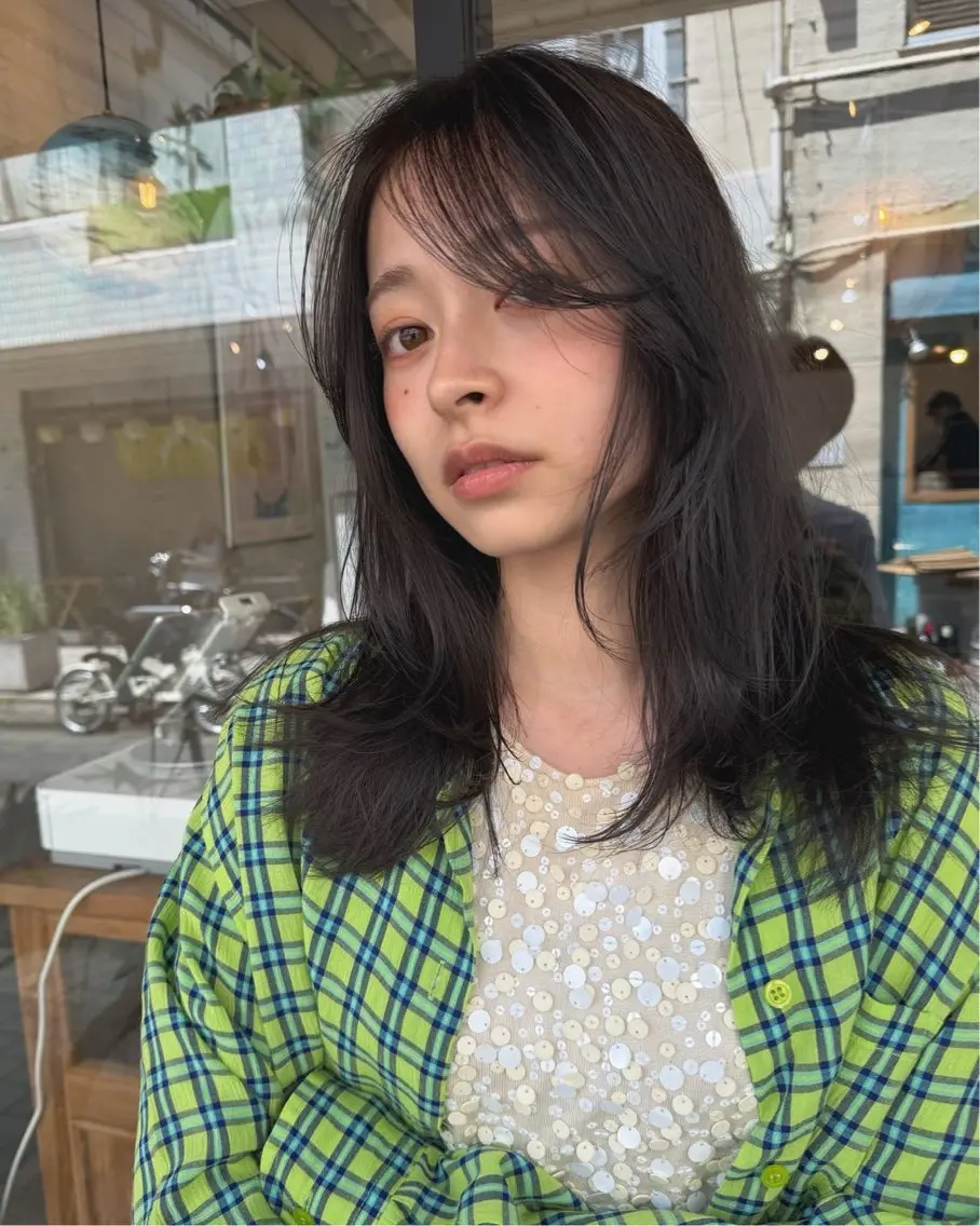 ロング カット ナガミ ショウのヘアスタイル