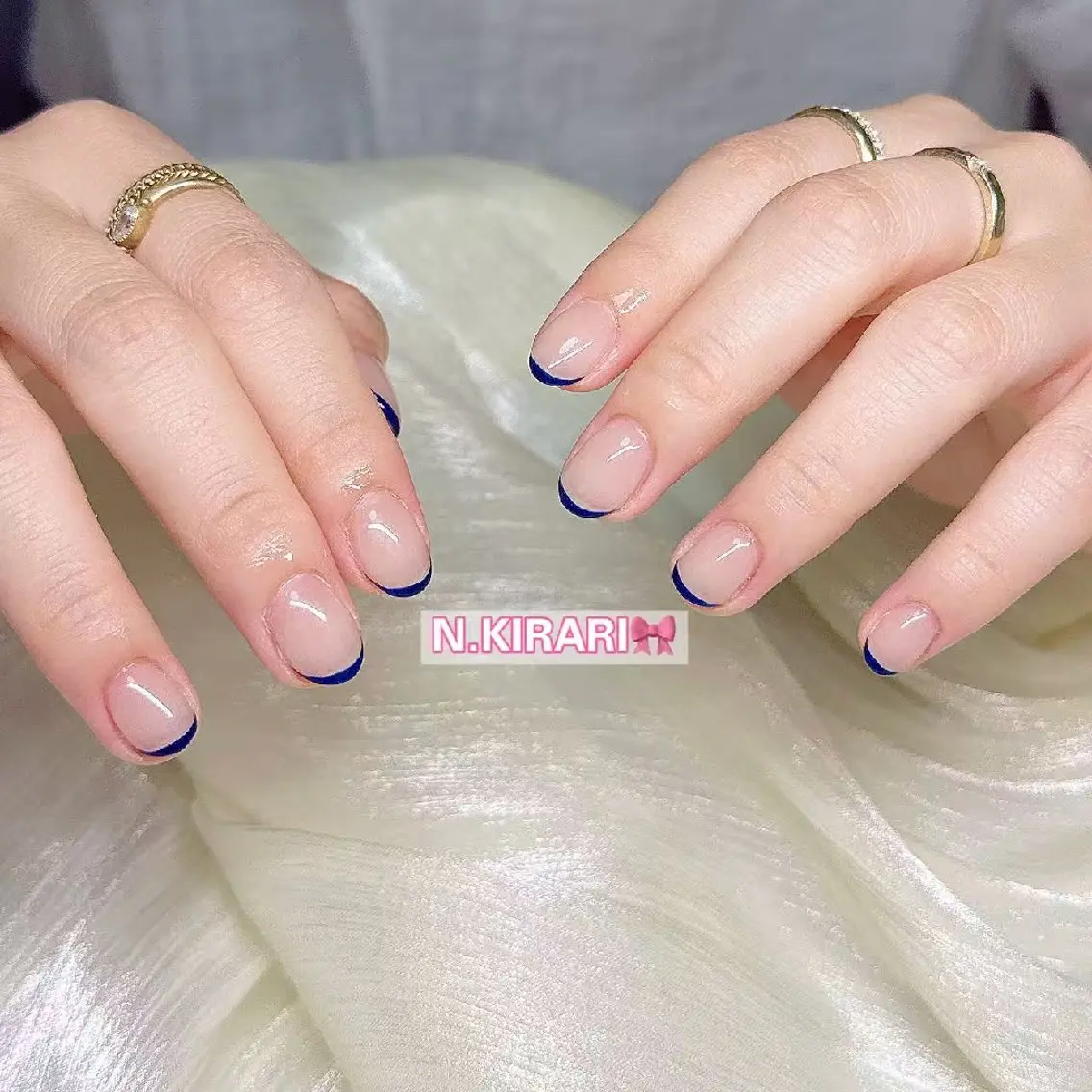 ネイル ハンドネイル ハンドケア 🎀 ユズ 🎀のネイルデザイン