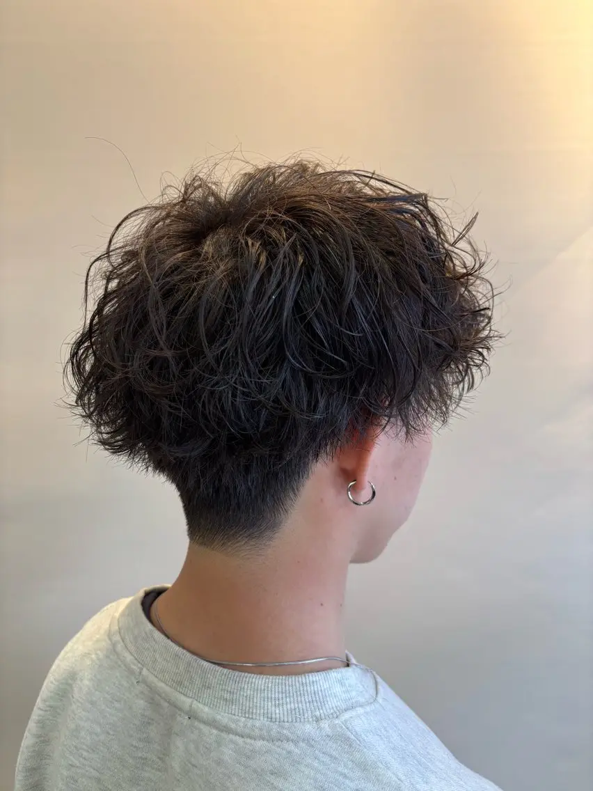 パーマ メンズ カット パーマ 🔅PARS bis Futaba🔆のヘアスタイル