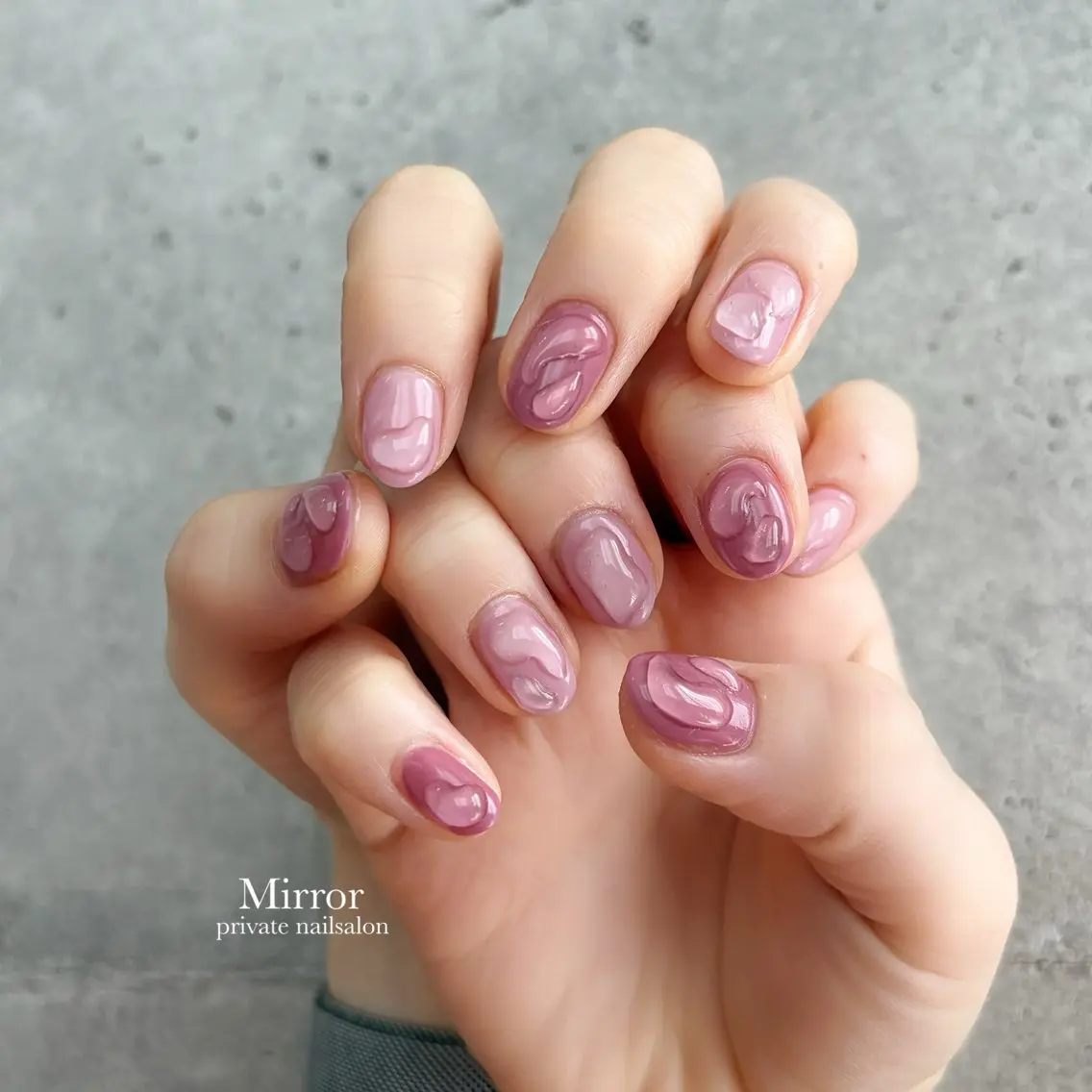 ネイル ハンドネイル nailsalon Mirrorのネイルデザイン