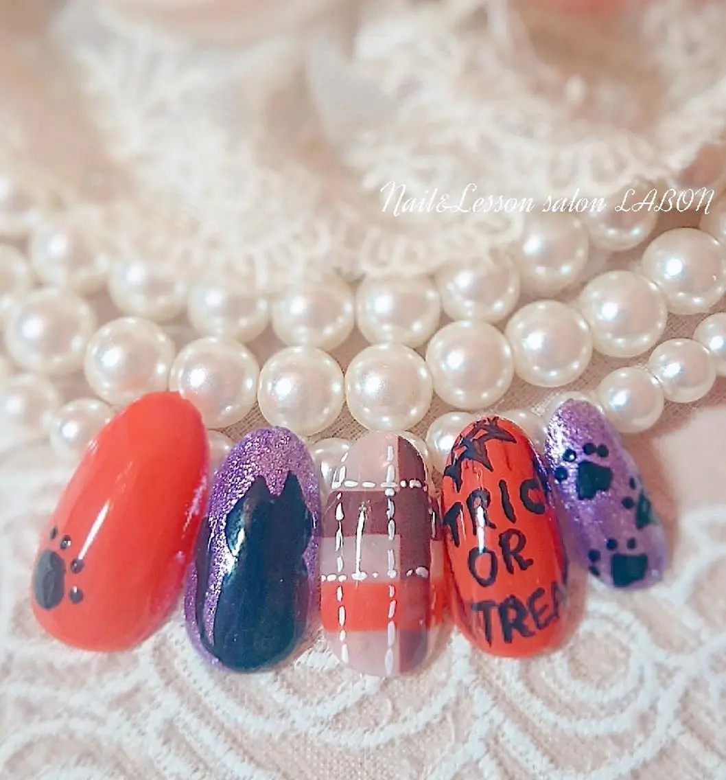ネイル ハロウィン その他(ネイル) Nail salon LABONのネイルデザイン