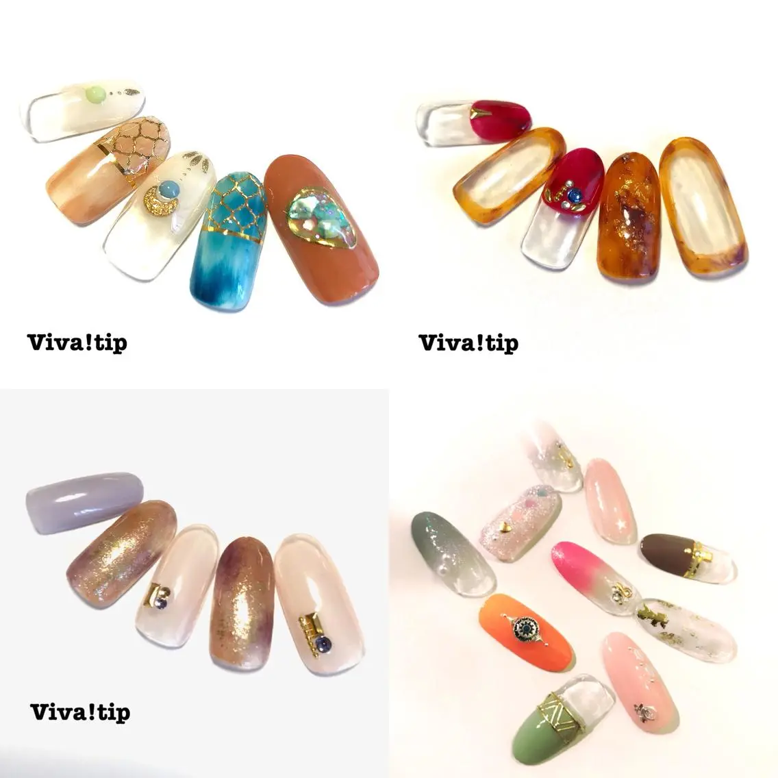 ネイル Viva!tip ビバティップネイルのネイルデザイン