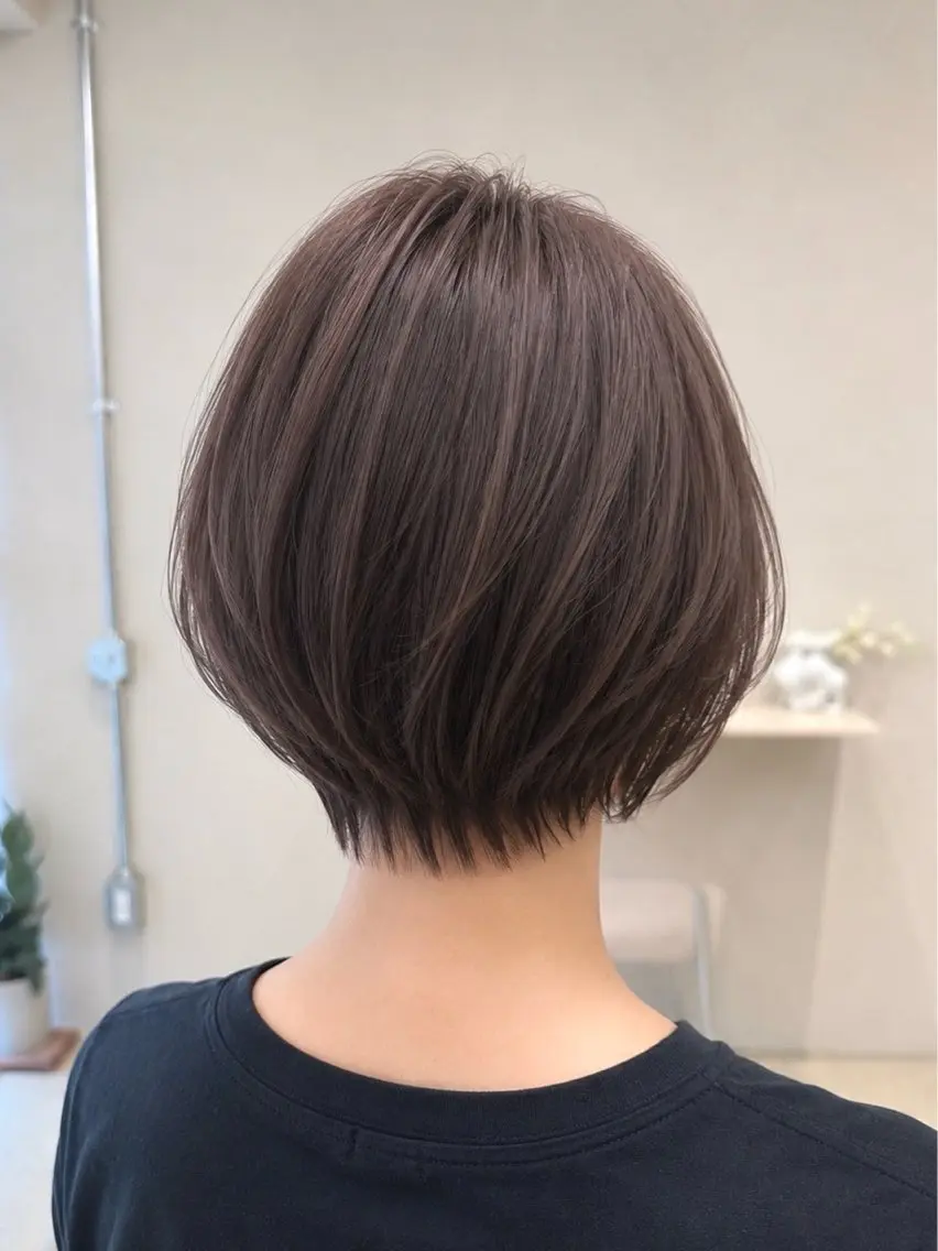 ショート maya🫧ショー ト/ボブカット🩵のヘアスタイル