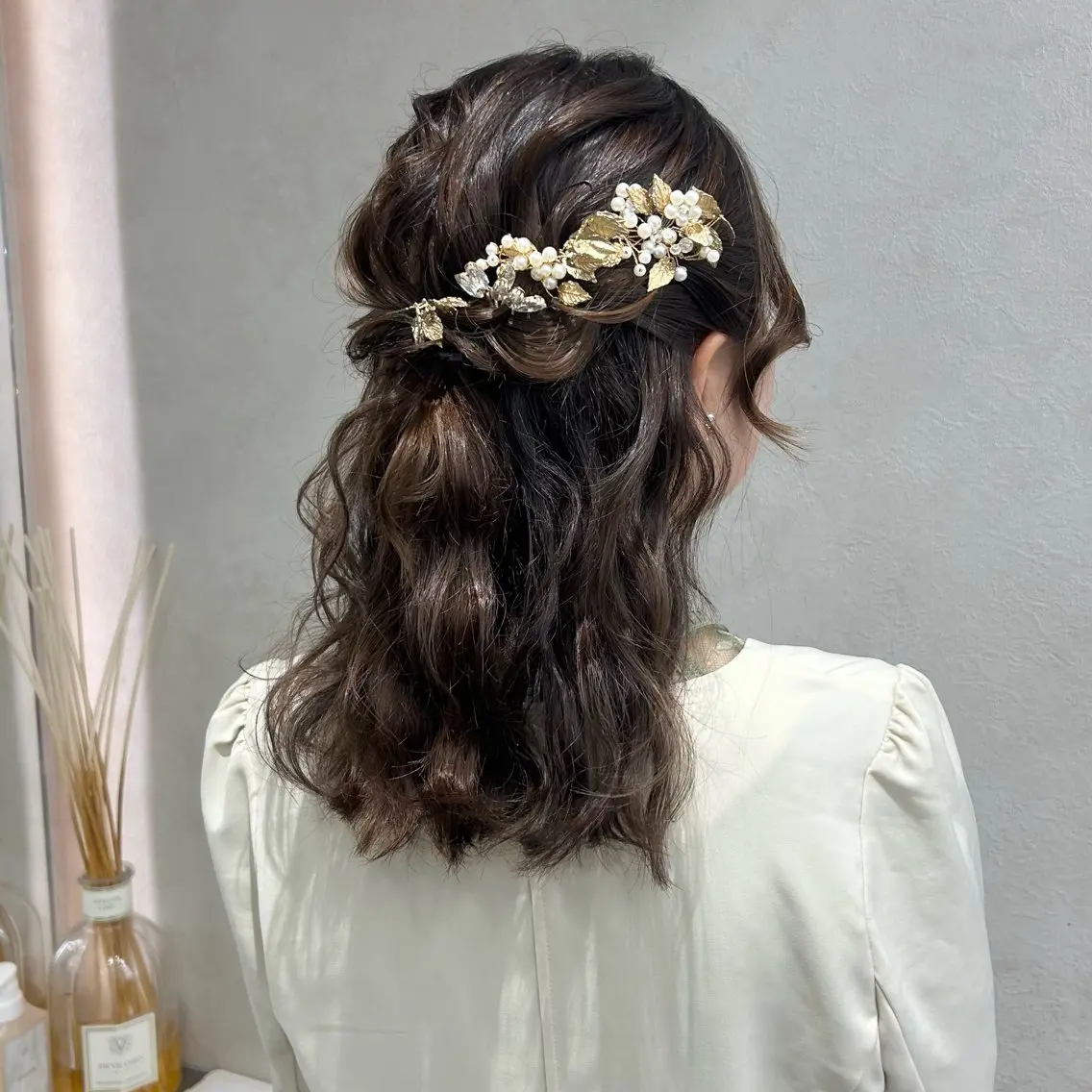 ヘアアレンジ monaヘアアレンジ 🎀/お呼ばれのヘアスタイル