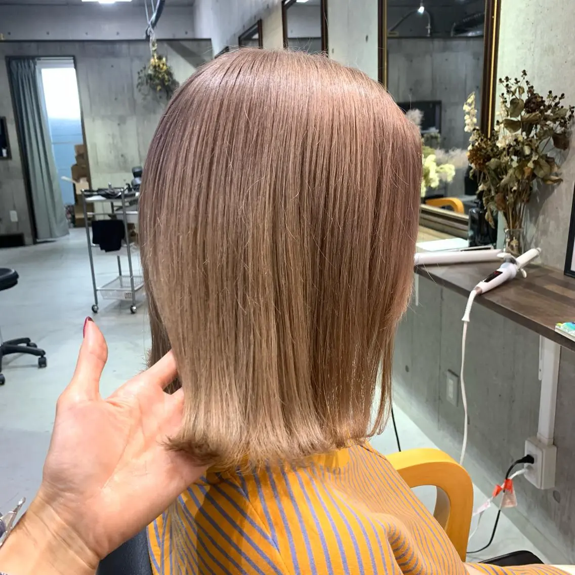 ミディアム 櫻井 なんなのヘアスタイル