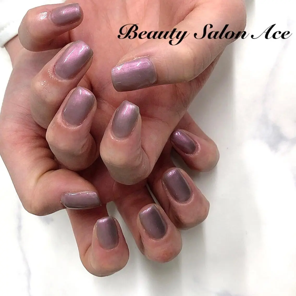 ネイル ワンカラーネイル ハンドネイル ハンドケア 池袋フィルイン Ace♡Nailのネイルデザイン