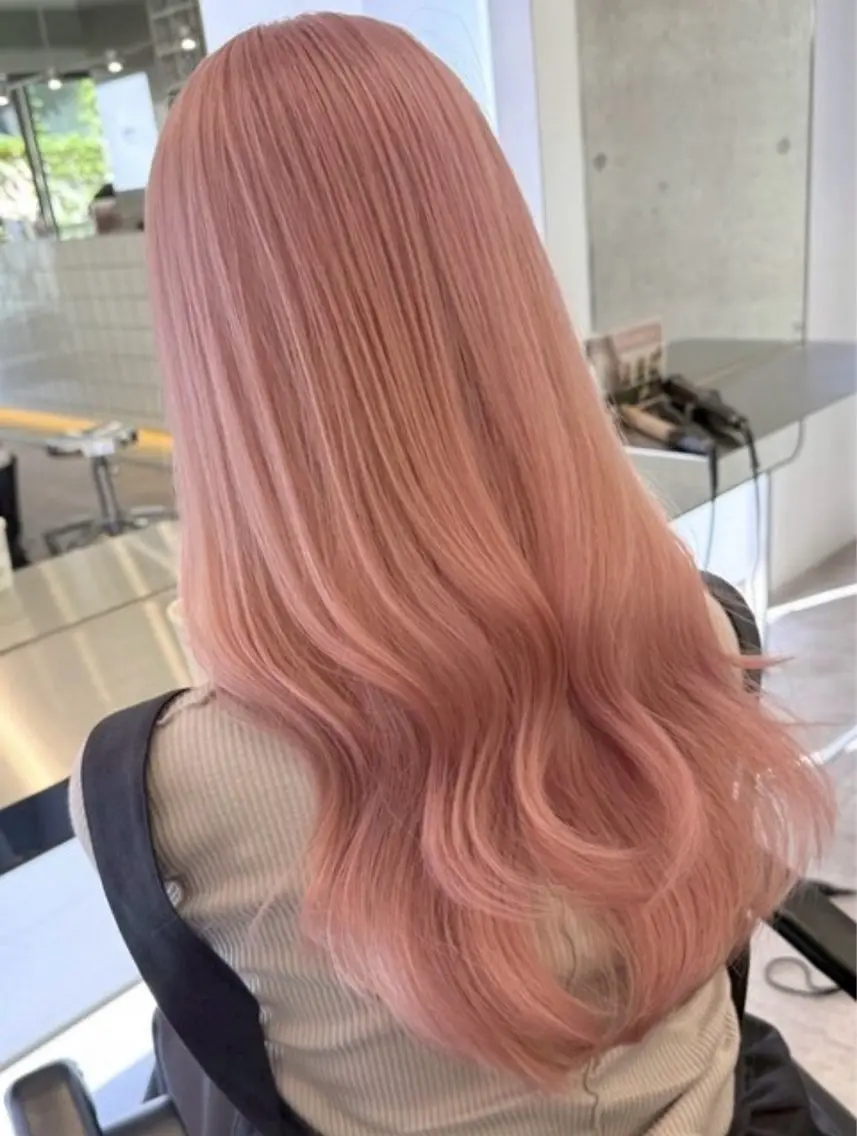 カラー ベージュカラー ブリーチ 透明感カラー ダブルカラー ハイトーンカラー ヘアカラー あつき/パーマ/縮毛 /ブリーチ特化🌟のヘアスタイル