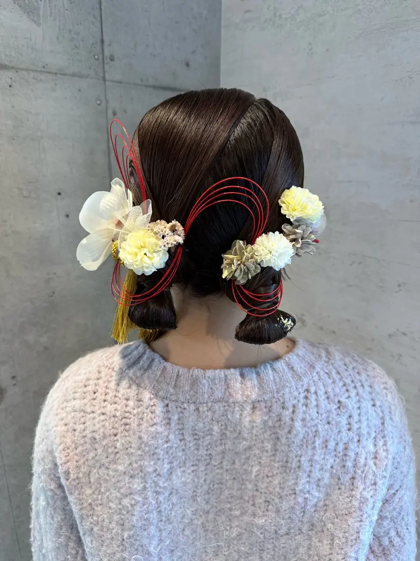 ロング ヘアアレンジ 🎀ヘアセット/艶髪 /はやしほのか🎀のヘアスタイル