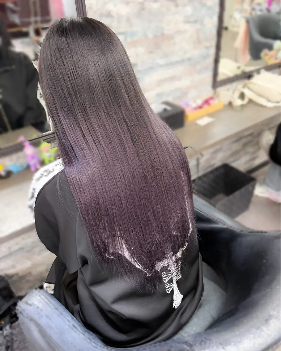 ロング カット エクステ ハイトーンエクステ 🎩カズキ🎩のヘアスタイル
